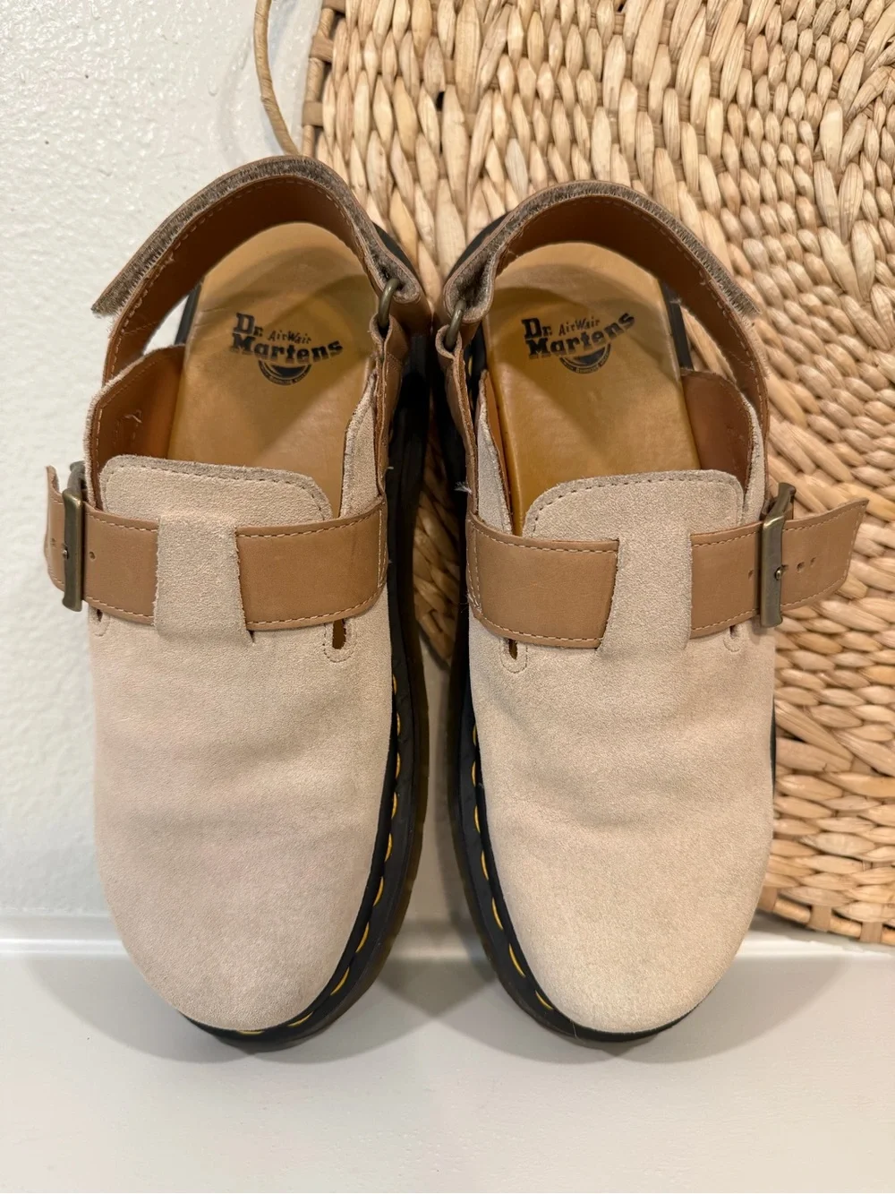Dr. Martens Jorge II Suede Slingback Mules - Picture 3 of 13